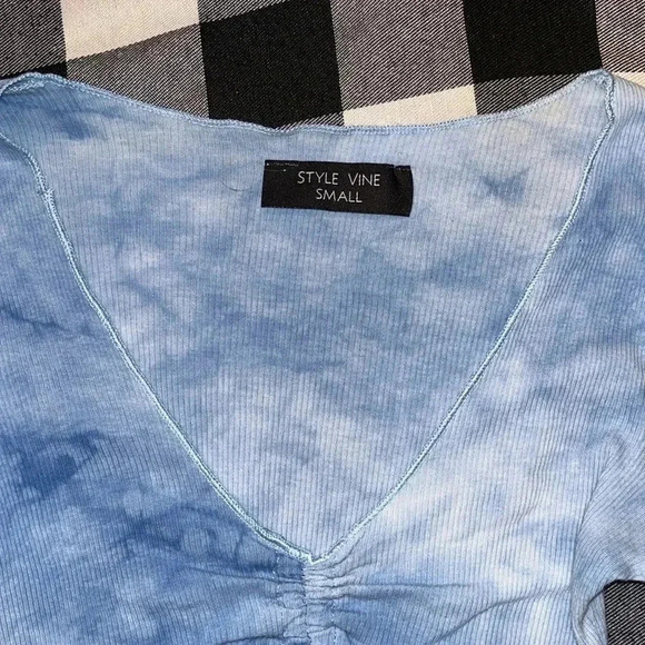 Style Vine boutique tye dye crop top size small - Picture 2 of 3